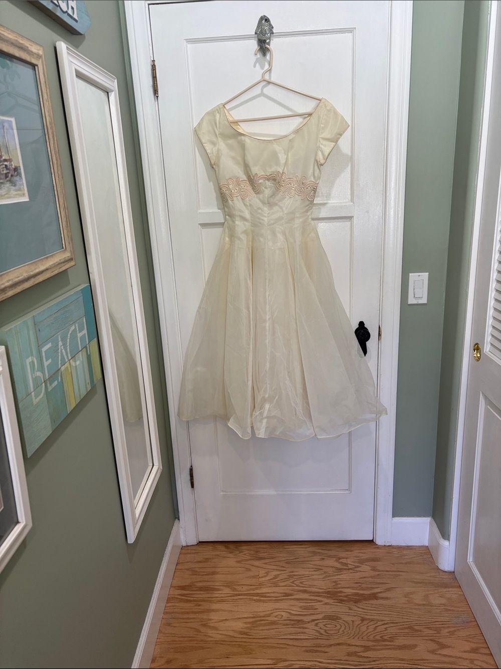 Vintage Emma Domb Wedding Gown
